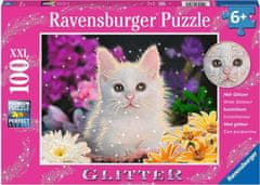 Ravensburger Csillogó puzzle Cat XXL 100 db