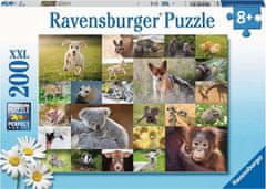 Ravensburger Puzzle Kollázs baba állatokról XXL 200 db