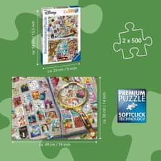 Ravensburger Klasszikus Disney puzzle 2x500 darab
