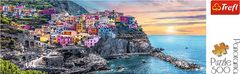 Trefl Panorámás Vernazza naplementekor, Olaszország puzzle 500 darab