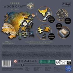 Trefl Wood Craft Origin puzzle Utazás a Naprendszeren keresztül 1000 darab