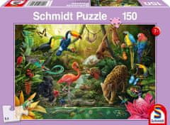 Schmidt Puzzle Dzsungel lakói 150 db
