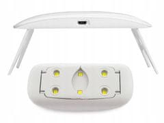 Verk 15668 Hordozható UV körömlámpa Sun Mini 6 LED 18W színes