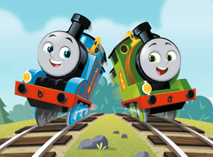 Trefl Puzzle Thomas, a tankmotor: Thomas és Percy 20 darab