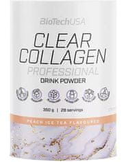 BioTech USA Clear Collagen Professional 350 g, barackos jeges tea