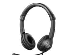 Sandberg PC fejhallgató MiniJack SAVER headset mikrofonnal, fekete