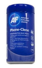 AF Phone-Clene - Tisztító higiéniai törlőkendők telefonokhoz/headsetekhez (100 db)
