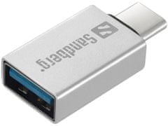 Sandberg USB-C átalakító, USB-A 3.0 dongle számára