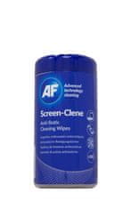 AF Screen-Clene - Antisztatikus képernyő- és szűrőtisztító törlőkendők (100 db)