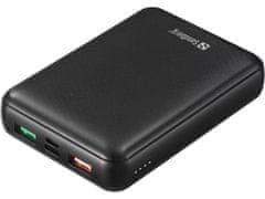 Sandberg Powerbank 15000mAh, USB-C PD 45W, fekete