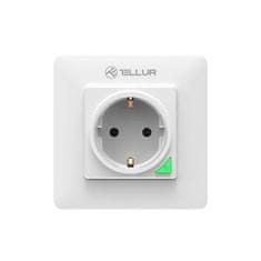 Tellur WiFi Smart Wall Plug, 3000W, 16A, fehér