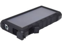 Sandberg hordozható USB 24000 mAh, kültéri napelemes power bank, okostelefonokhoz, fekete
