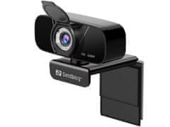 Sandberg webkamera, USB Chat webkamera 1080P HD, fekete