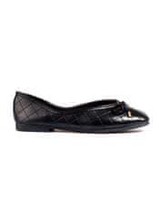 Amiatex Női balerina cipő 93805, fekete, 36