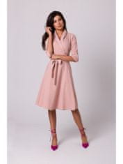 BeWear Női estélyi ruha Ibliramur B255 rózsaszín XXL