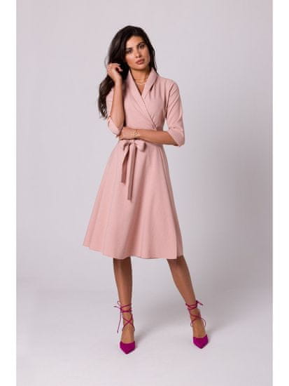 BeWear Női estélyi ruha Ibliramur B255 rózsaszín