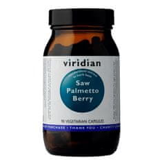 VIRIDIAN nutrition Saw Palmetto Berry (Serenoa kúszónövény), 90 kapszula