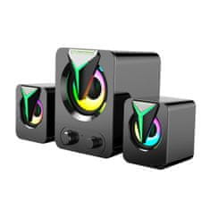 Esperanza Esperanza - 2.1 USB hangszóró RGB LED-del Rainbow színekben 