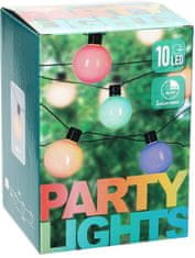 ProGarden kültéri LED PARTY fénylánc 10 izzó színes KO-XX8115810