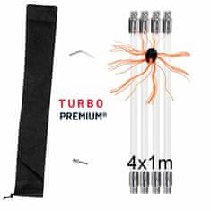 TURBO Premium® Kémény tisztítására szolgáló rotációs kefe 4M