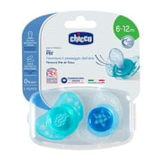 Chicco Physio Air Soothing cumi, kék, 6m+