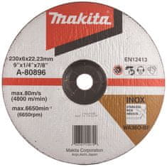 Makita INOX csiszolókorong 230x6mm A-80896