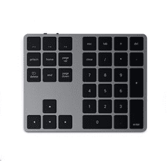Satechi Aluminum Bluetooth Extended Keypad asztroszürke (ST-XLABKM) (ST-XLABKM)