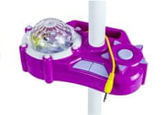Lean-toys Mikrofon állvánnyal MP3 Pad + projektor