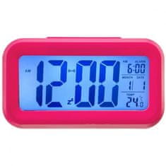 Xonix Ébresztőóra - LCD - hőmérő, szürkületérzékelő (Do046d)