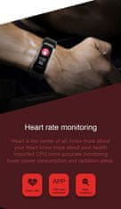 Rubicon Smartband Unisex Rnce59 – két pánt, vérnyomásmérő (Sr012e)