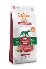 Calibra Dog Life Senior Large friss marhahús 2,5kg