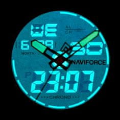 NaviForce Férfi karóra - Nf9093 (Zn041f) - kék + doboz