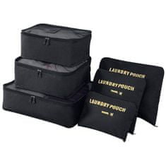 Netscroll Rendszerező táskák bőröndök és hátizsákok való szervezéshez (6 db), PackingBags