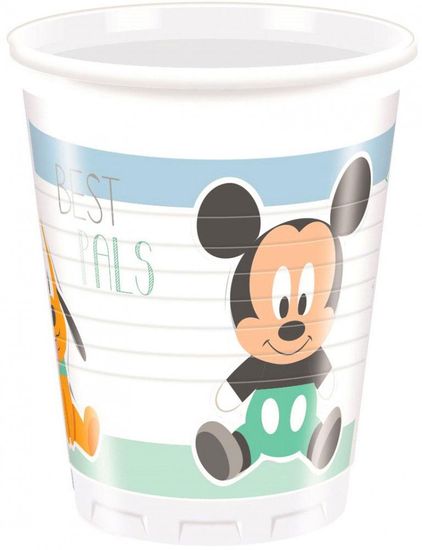 Disney party pohár Mickey 8 db-os 200 ml