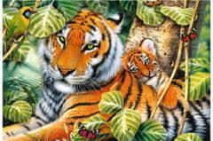 Trefl Puzzle két tigris 1500 db