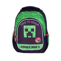 Mojang Minecraft nagy méretű hátizsák, iskolatáska 42x30x19 cm
