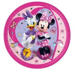 Disney party tányér Minnie 8 db-os 23 cm FSC