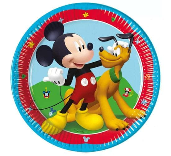 Disney party tányér Mickey 8 db-os 20 cm FSC