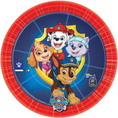 Nickelodeon party tányér Mancs Őrjárat 8 db-os 18 cm