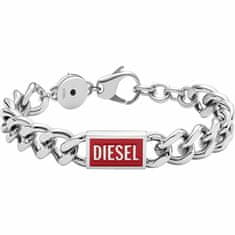 Diesel Jellegzetes acél karkötő férfiaknak DX1371040