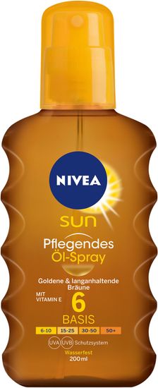 Nivea Sun Carotene Spray napolaj OF 6, 200 ml