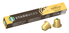 Starbucks by NESPRESSO Creamy Vanilla Flavoured Coffee, kávékapszulák - 10 darab/csomag