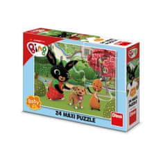 Bing WITH A DOG 24 maxi puzzle