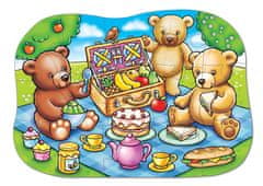 Orchard Toys Mackó piknik Puzzle 15 db-os játék