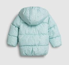 Next téli kabát pasztell zöld csiillagos 3-4 év (104 cm)