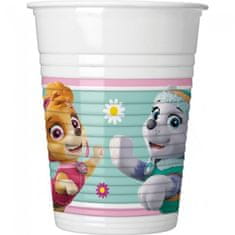 Nickelodeon party pohár Mancs Őrjárat Skye műanyag 8 db-os 200 ml