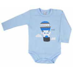 BOBAS FASHION Baba body Mini Baby kék 6-9 hó (74 cm)