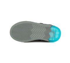 D-D-step bőr gyerekcipő LED -es villogó 31