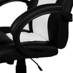 Aga Gamer szék Racing MR2070 fekete - fehér