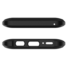 Spigen Apple iPhone SE (2020) / SE (2022), Szilikon tok + műanyag hátlap, kitámasztóval, Tough Armor, fekete (S46669)